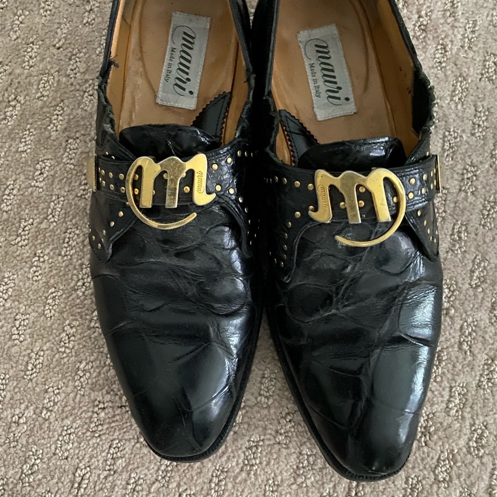 Men Mauri alligator Shoes